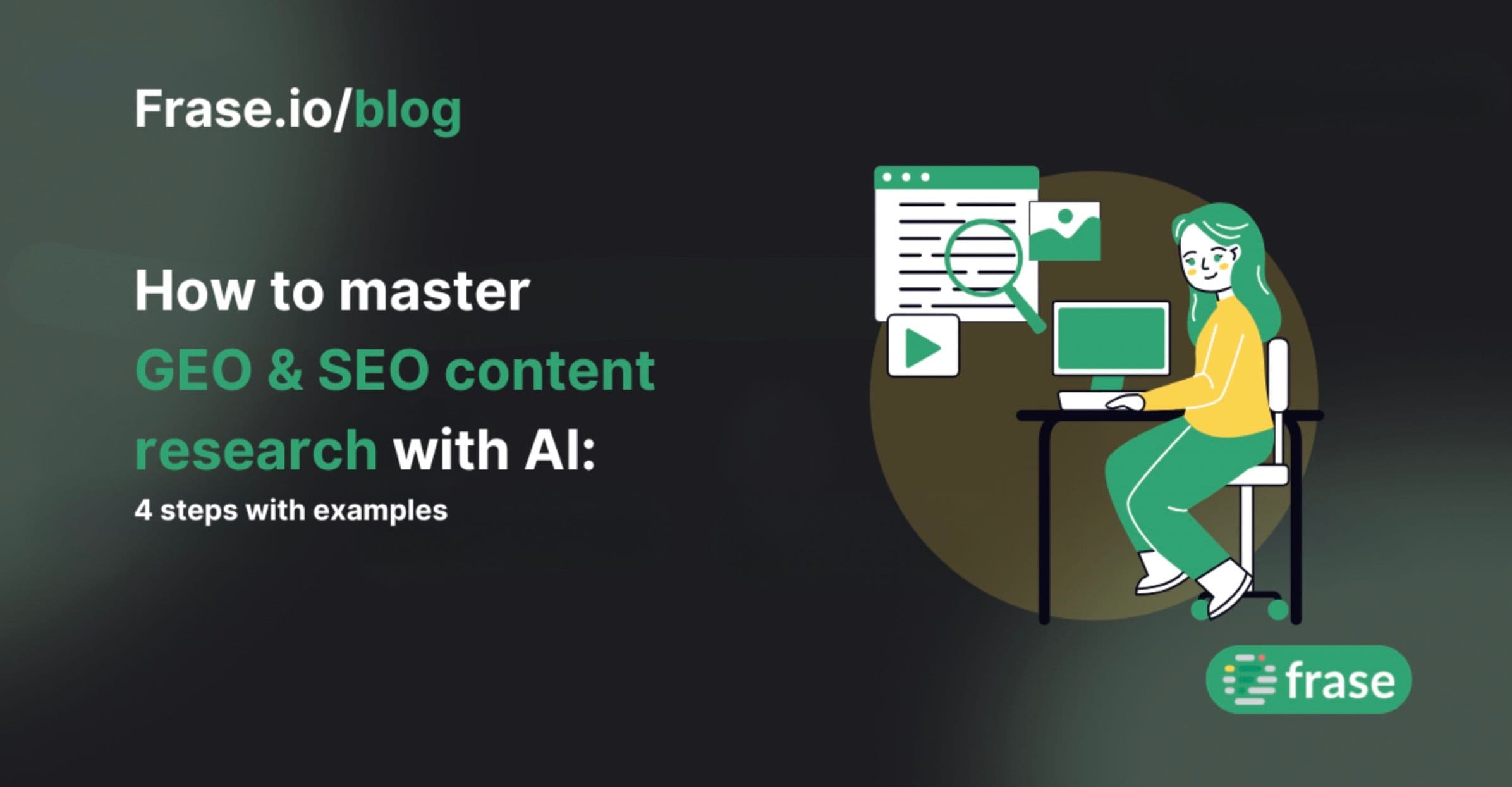 How to master GEO and SEO content research with AI: 4 steps with examples