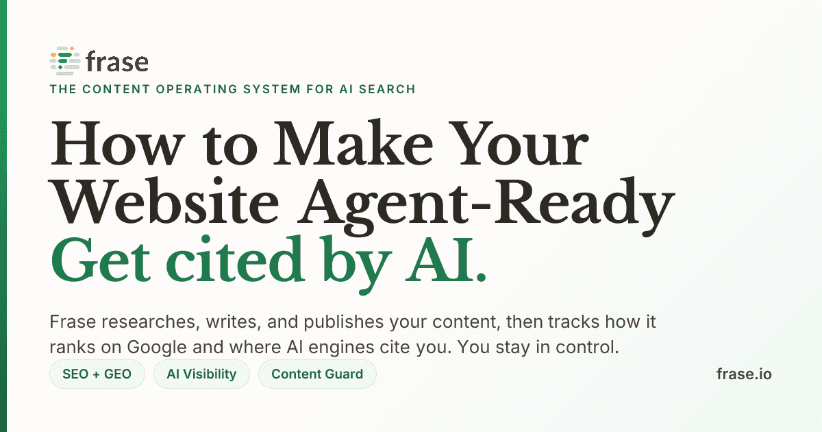 How to Make Your Website Agent-Ready: The Complete Guide