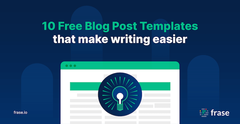 10 Free Blog Post Templates that make writing easier